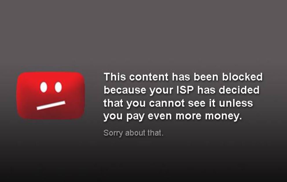 2SidesOK's tweet photo. This content has been blocked because your ISP has decided that you cannot see it unless you pay even more money. Sorry about that. #fccvote https://t.co/kNA9TMrtGb