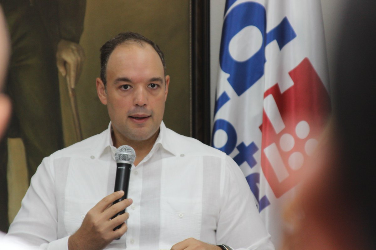 IndotelRD's tweet photo. "Auguramos que esta relación de trabajo con @FortiLATAM que está enmarcada en este acuerdo de colaboración pueda rendir muchos frutos para la República Dominicana". —@JoseDelCSavinon https://t.co/dJJWIeflDM