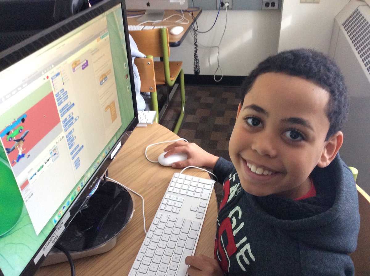BrendaMBrush's tweet image. Another round of Scratch with our 4th graders!
#CreatorsNotEndUsers
#BeyondHourofCode
#4thGradersLovetoCode #edtech @CECACT @gpslibraries
@JCSPrincipal
@JCAsstPrincipal
@JC_LLC