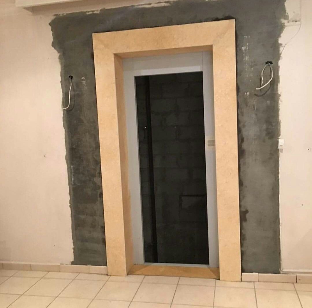 تركيب أبواب المصاعد حجر ورخام 
تركيب أبواب المداخل والمطابخ والمغاسل حجر ورخام 
تركيب شرشيب الدرايش حجر ورخام