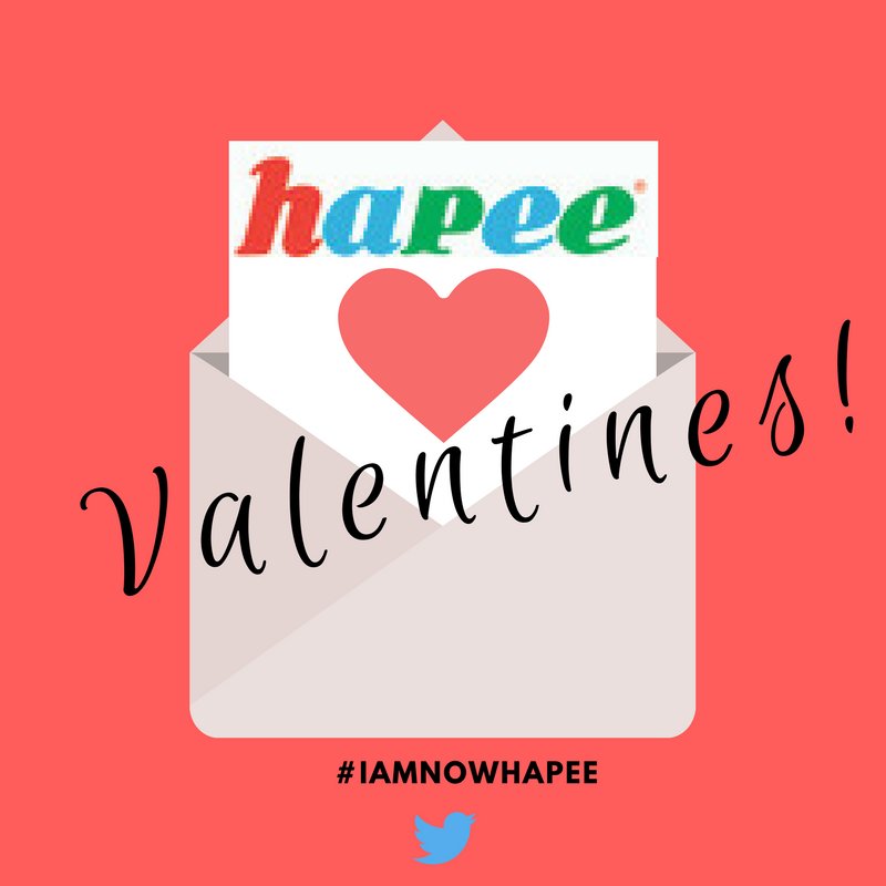 HapeetoothPH's tweet photo. Hapee Valentines bes!
Musta buhay pagibig? Nakamove-on kana ba?

Gusto mong wag iwanan? https://t.co/QypqAhx1r1

Share mo naman paano ka naka-moveon
#IAmNowHapee https://t.co/kULP8rylQ2