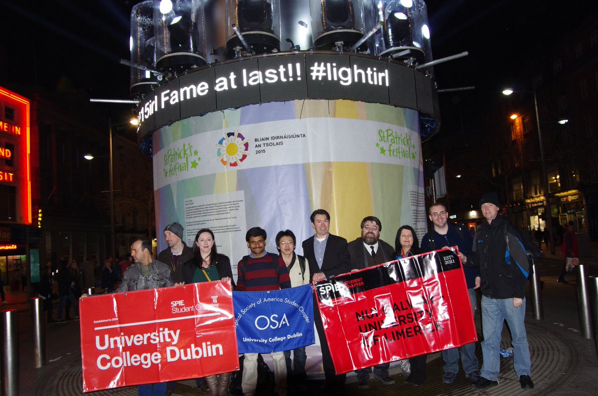 StudentChap's tweet photo. @nataliacanase @OpticalSociety @SPIEstudents @NiamhTalking90 @choiceIrregular Maybe the Irish Student Chapters could do something for @IDL2018 next May. @PhysicsNUIG &amp; UCD SPIE &amp; OSA Student Chapters collaborated a couple of times for #IYL2015 https://t.co/4UzFZq2vB9 #IDL2018 https://t.co/Yq5idmXFAm