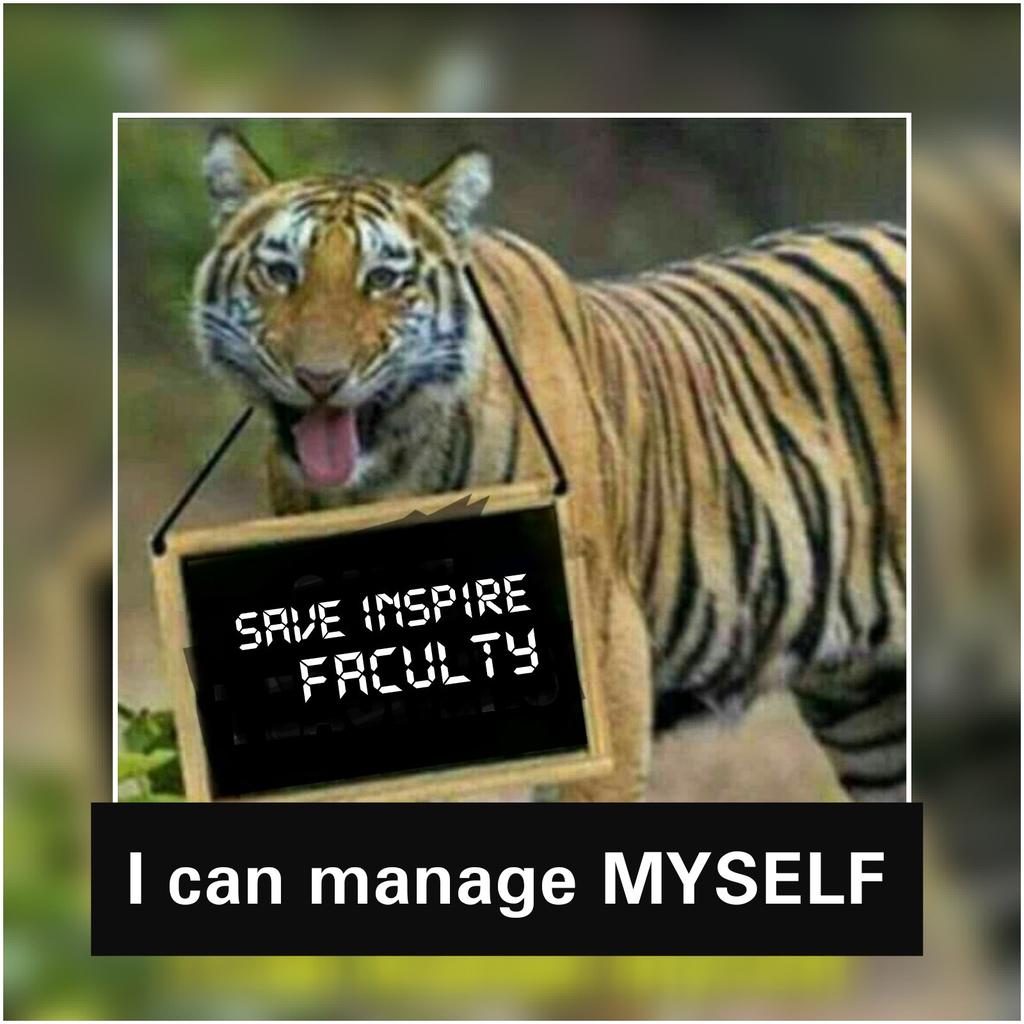 #saveinspirefaculty
