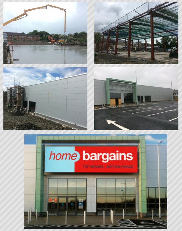 DixonsContracts's tweet photo. Looking forward to seeing the new @homebargains store opening in #Ballymoney this morning! @Parr_Group #loveconstruction #DixonsContractors #HomeBargains #Retail #construction https://t.co/Oc7dE3qcDx