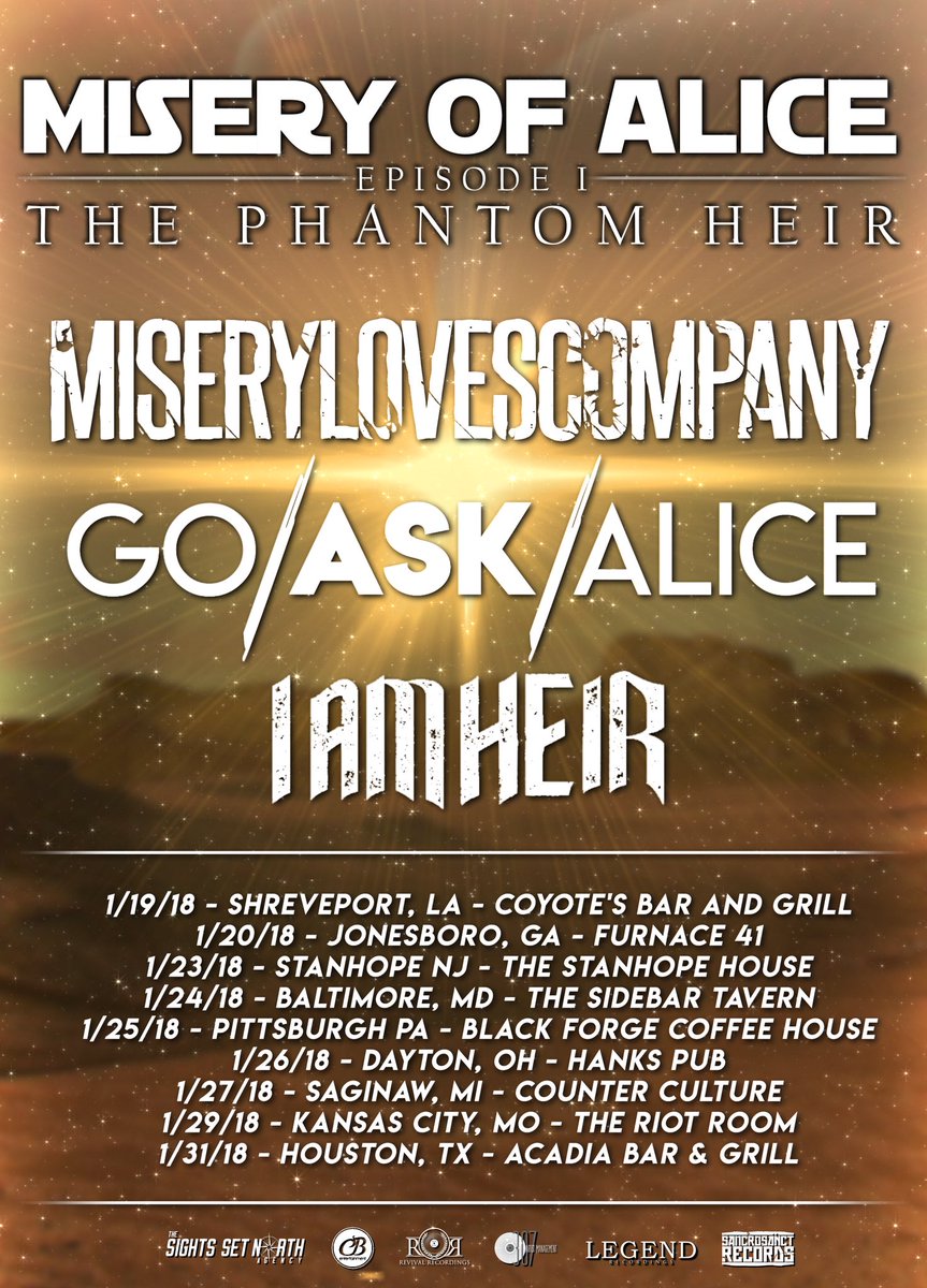 RevivalRecs's tweet photo. The @MLC_OfficialNJ boys will be back out on the road with @GoAskAliceAZ and @IAMHEIRband starting 1/19! Which date will YOU be at?? 🤘 https://t.co/Ekf3aWoyM8