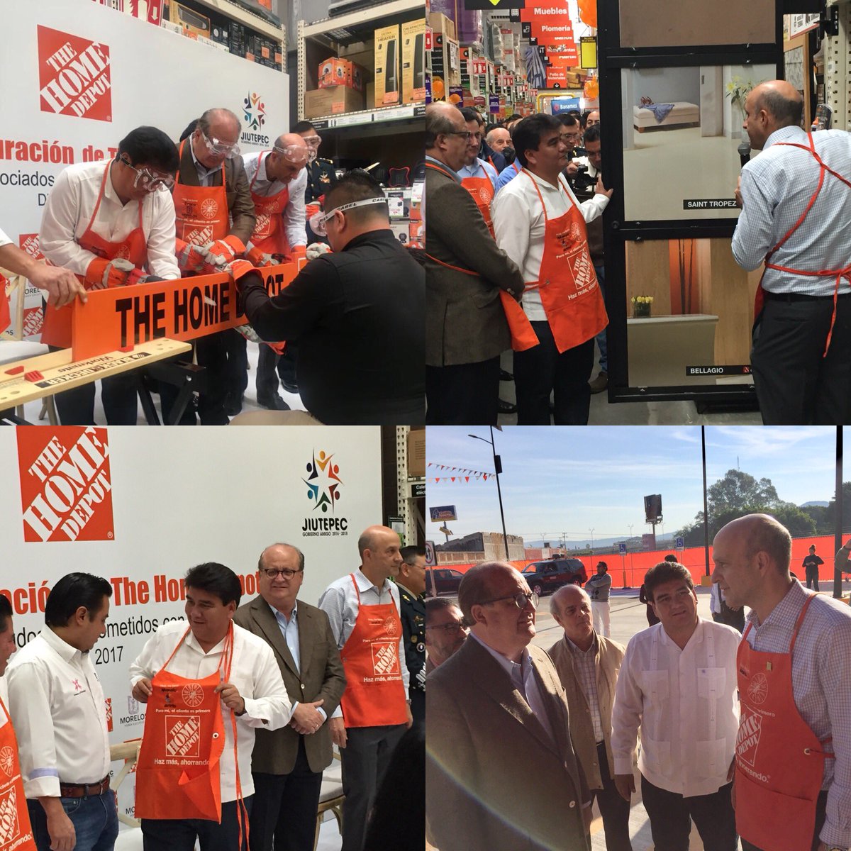 Estoy sumamente feliz 😃! 

Hoy <a href="/TheHomeDepotMx/">TheHomeDepotMx</a> apertura su sucursal en nuestro querido #Jiutepec 🏠

Con esto se refrenda la confianza de la iniciativa privada en seguir invirtiendo en nuestro municipio que claramente es la Capital Económica de #Morelos.