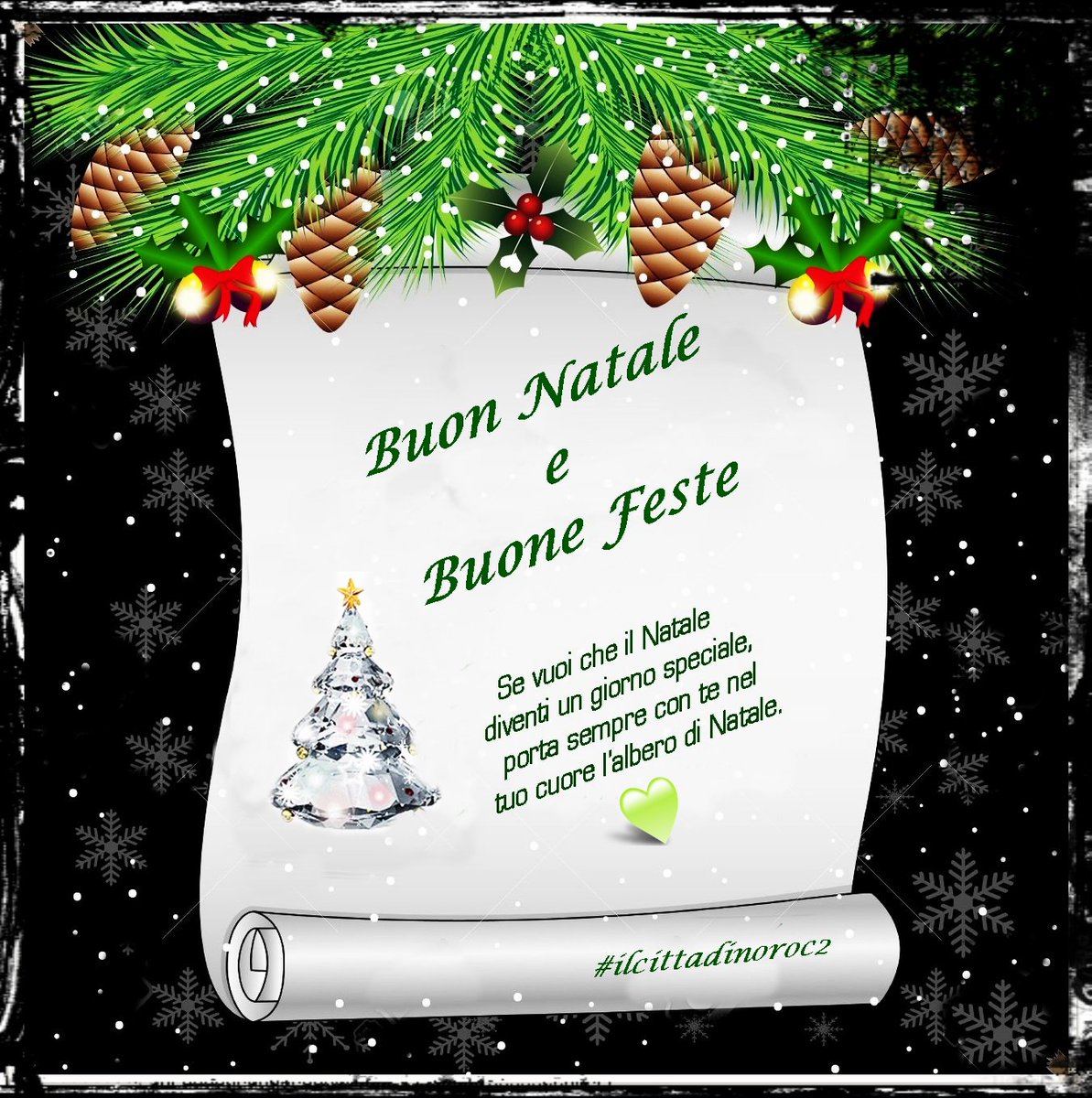 Buon Natale E Buone Feste.Uncittadinorocchese On Twitter Ilcittadinoroc2 Buon Natale E Buone Feste 2017 A Tutti Che Sia Un Natale Di Pace E Serenita In Tutto Il Mondo Https T Co Smzlomriui