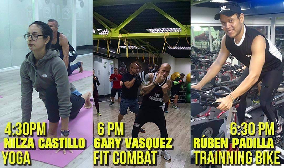 Viernes por la tarde con las mejores clases. Sal del trabajo y ven a entrenar con nosotros #SomosLaDiferencia