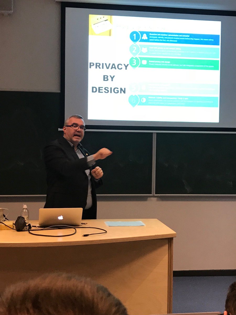 Postgraduaat IoT (@pg_iot) on Twitter photo Marc Vael explaining GDPR in the course industrial seminars of the <a href="/PG_IoT/">Postgraduaat IoT</a> thanks to Gerrit Sarens of <a href="/exellys/">Exellys | Part of Projective Group</a> . <a href="/UAntwerpen/">UAntwerpen</a> <a href="/UAntwerpen_FTI/">UAntwerpen FTI</a> <a href="/IDLabResearch/">IDLab</a> @imecint <a href="/Stad_Antwerpen/">Stad Antwerpen</a> Marc Vael explaining GDPR in the course industrial seminars of the <a href="/PG_IoT/">Postgraduaat IoT</a> thanks to Gerrit Sarens of <a href="/exellys/">Exellys | Part of Projective Group</a> . <a href="/UAntwerpen/">UAntwerpen</a> <a href="/UAntwerpen_FTI/">UAntwerpen FTI</a> <a href="/IDLabResearch/">IDLab</a> @imecint <a href="/Stad_Antwerpen/">Stad Antwerpen</a>