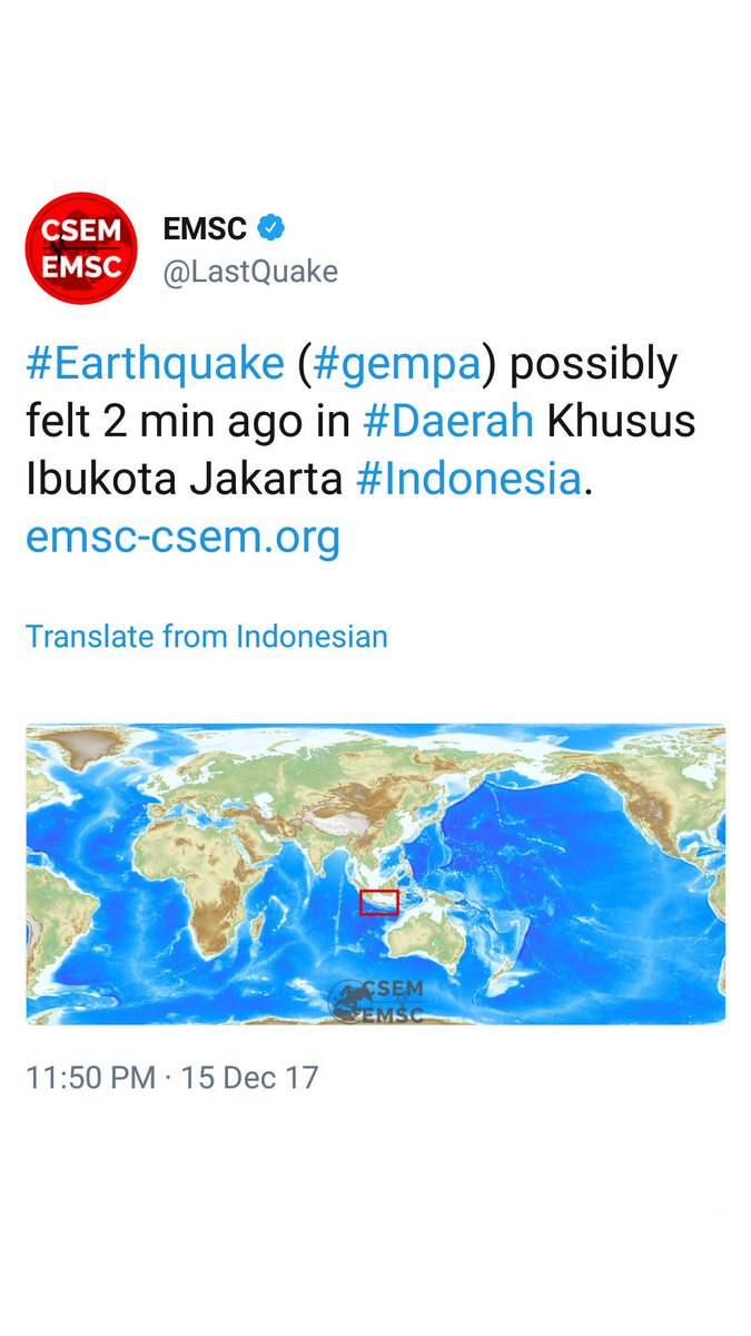 #bogorgoyang - 23.48 gempa terasa hingga wilayah Bogor dan sekitarnya