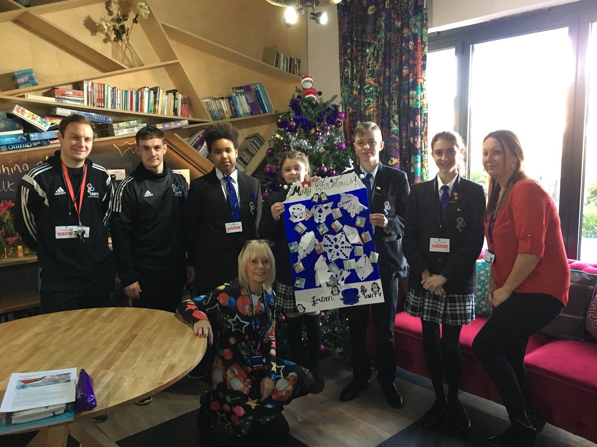 Thank you to <a href="/BlackpoolCarers/">Blackpool Carers Centre</a> for having us today. We look forward to the forth coming year. We hope you liked out hand made Christmas card 🎄 #raisingawareness #youngcarers #blackpool #IUWS