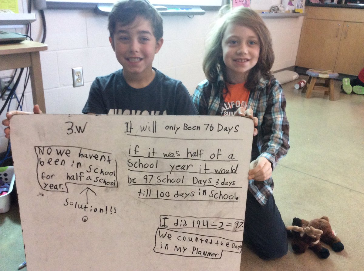 3wlittlefalls's tweet photo. Engaged in #mathtalk this morning for #fridaymorningtrivia #answerthequestion #organizedsolutions #problemsolvers https://t.co/U5HolH7yD3