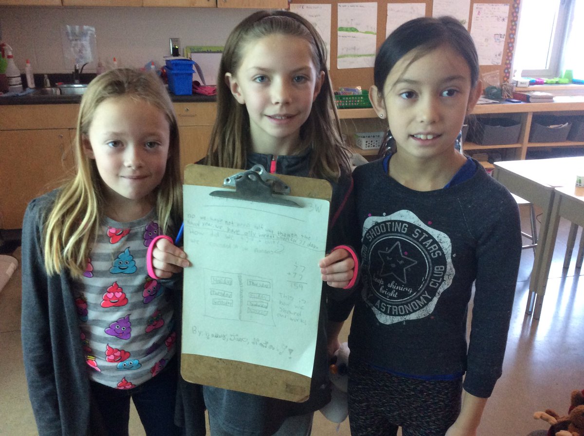 3wlittlefalls's tweet photo. Engaged in #mathtalk this morning for #fridaymorningtrivia #answerthequestion #organizedsolutions #problemsolvers https://t.co/U5HolH7yD3