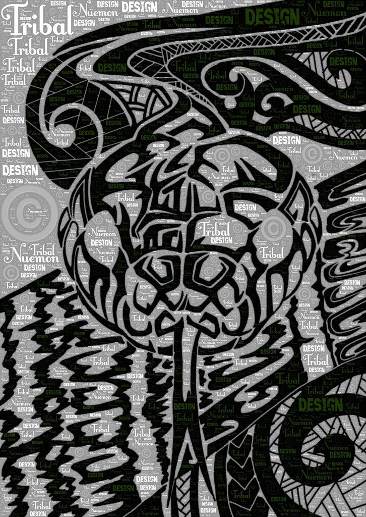 Nuemon Tribal Design Twitter