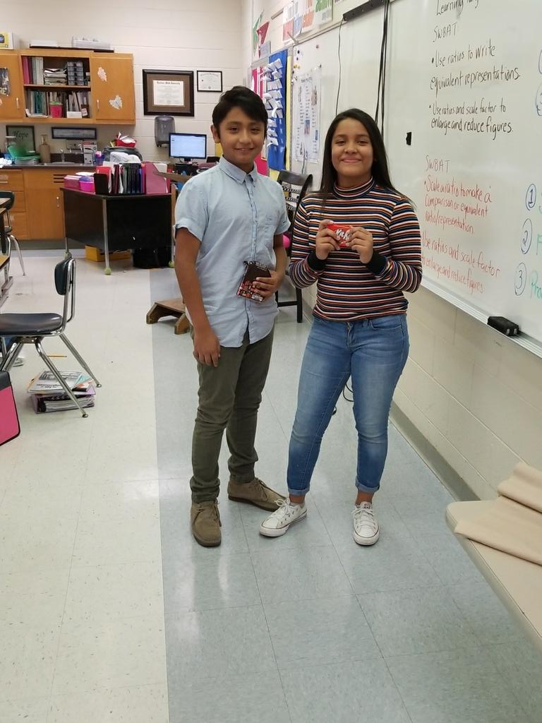 6th Block Christmas Shopping  Spree Math Task Winners