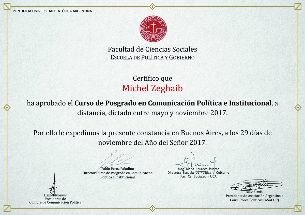 Michel Zeghaib. Coach tweet media