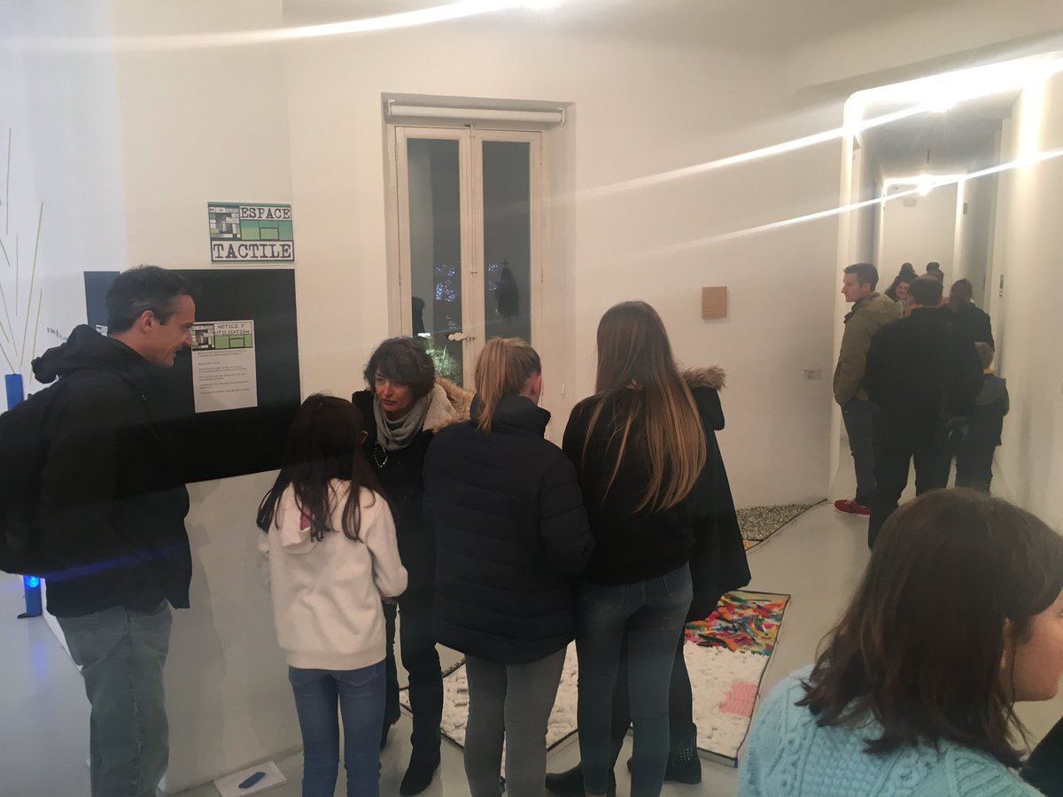 Celephais_'s tweet photo. Rue du départ, c’est parti :-) #ruedudepart #eac #StHilaire @melanie_fillion @anne_blanchet @LaurePutoud @JR_Arts_06 @AcademieNice @ExpoLabEAC https://t.co/mWfWIoVOgp