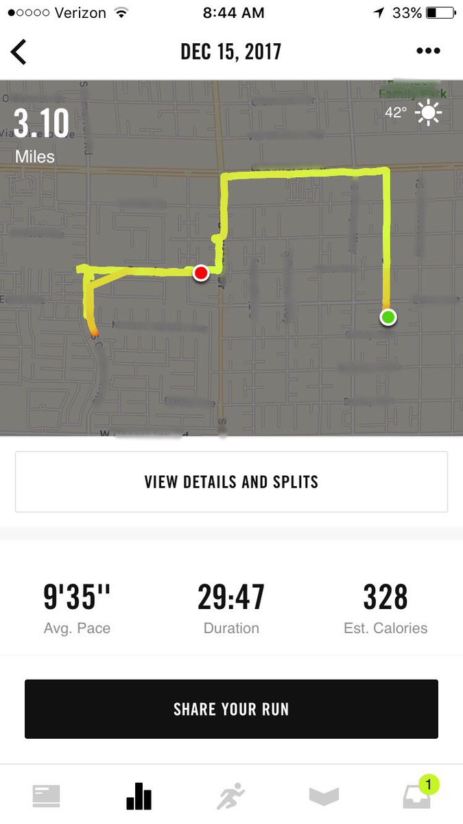 GoodDoBee's tweet image. Not too bad for my first real run here in Vegas. #IllTakeIt #IDidntDie #BetterThanIThoughtItWouldBe