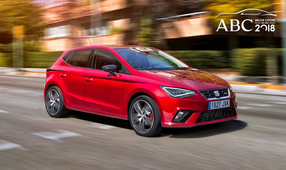 vigilsa's tweet photo. El Nuevo SEAT Ibiza ha sido elegido 'Premio ABC MEJOR COCHE DEL AÑO 2018'. Por segundo año consecutivo, tras el éxito del Nuevo Ateca, SEAT recibe el mayor reconocimiento del mundo del motor en nuestro país. Más info: https://t.co/AZCyb3i9cN #Vigilsa #Granada #NuevoIbiza https://t.co/kR6BHvXqkI