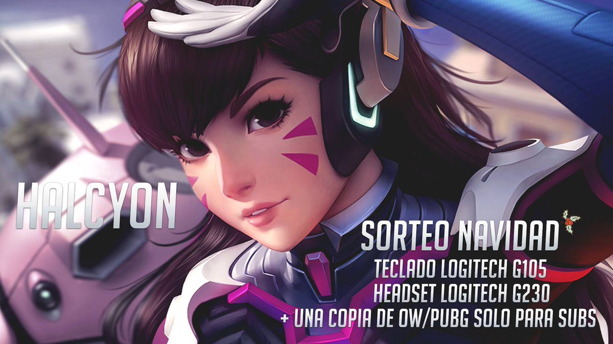 halcyontw's tweet image. [Giveaway] Navidad/Año nuevo ٩(◕‿◕｡)۶

Teclado Logitech G105/ Headset Logitech G230

Para participar seguir alguno o todos los pasos de acá:  gleam.io/competitions/o… 

٩(◕‿◕｡)۶ Múcha suerte boys! ٩(◕‿◕｡)۶

Ps: También va a haber un Giveaway de un OW/PUBG subs only!