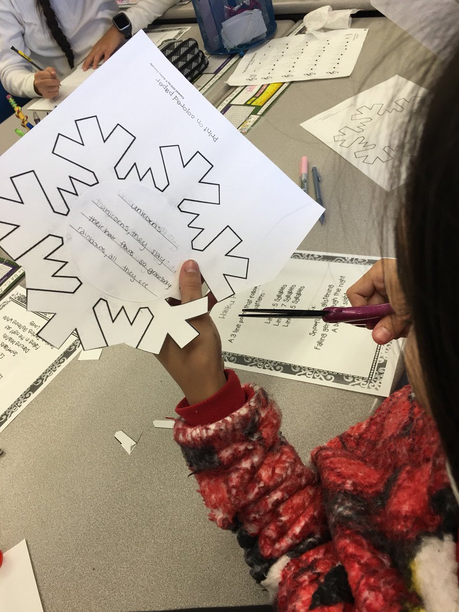 Poems for winter! Cinquains and haikus! #campkline #TeamMaddock #burbank111