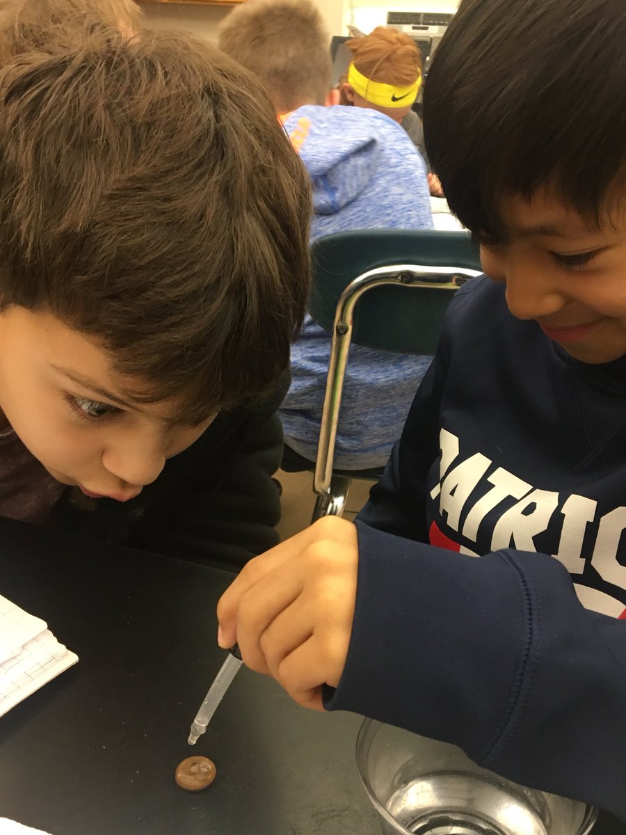 bxvsciencegirl's tweet photo. Exploring surface tension 🔎🔎
#4thgrade
#sciencerocks https://t.co/knJDUJ2juD