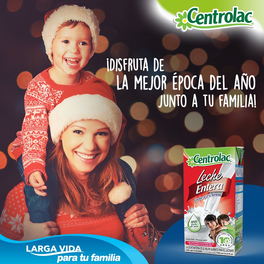 Centrolac_'s tweet photo. El mejor regalo que puedes dar en esta época de fiestas es compartir con tus seres queridos. https://t.co/PrdrK7UofO