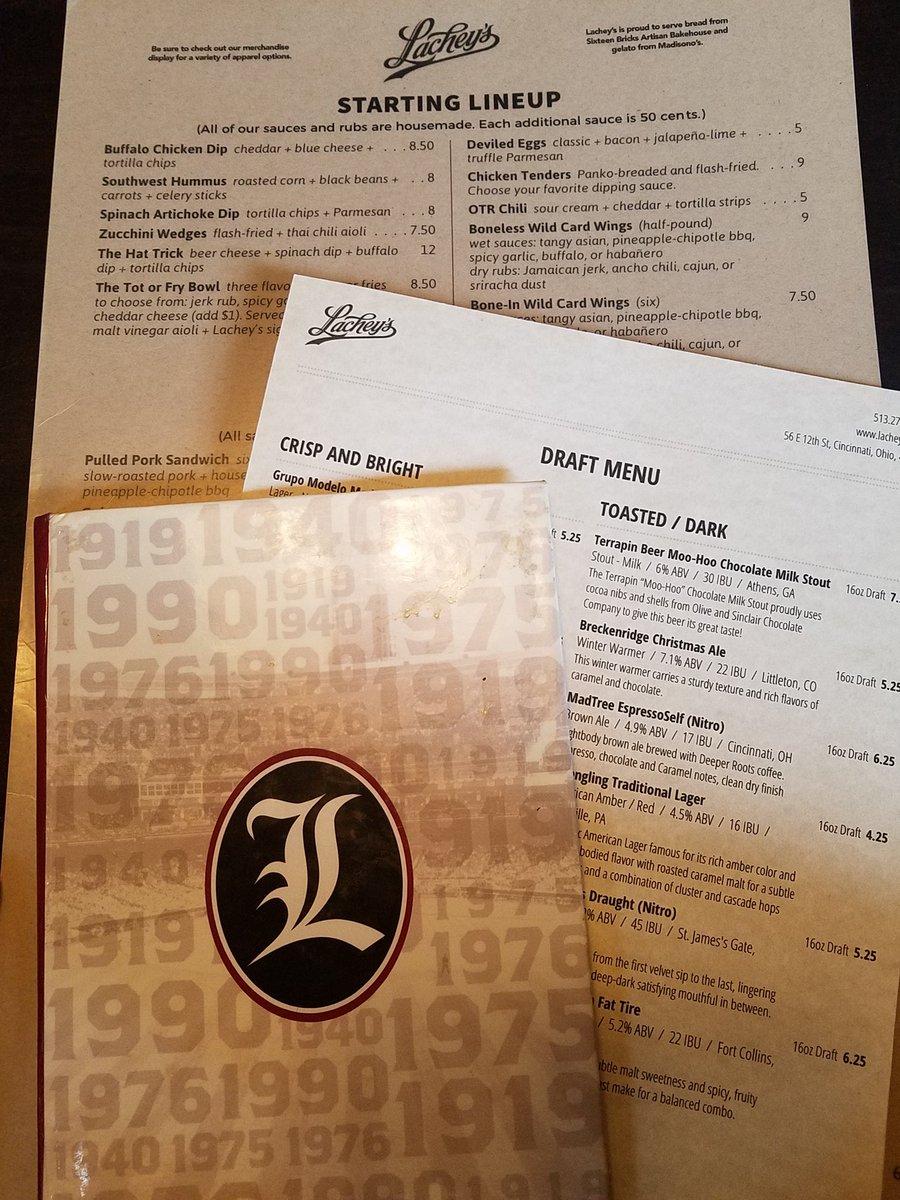 CaribbeanLovely's tweet photo. Made it to @LacheysBar!! So excited to try it out. @98official weekend in full effect. Time for some grub. #firsttimer  #roadtrip #preshowShenanigans https://t.co/VHld7JT53s