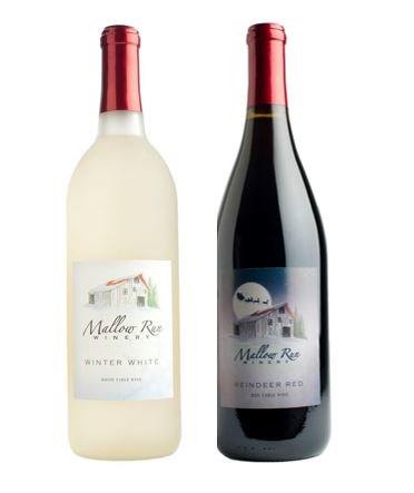 Indiana_Grown's tweet photo. Instead of milk and cookies, leave Santa something he'll really enjoy! Pour him a glass of Reindeer Red or Winter White wine from @mallowrun! Grab one of each at the winery or visit https://t.co/rGeuUx7jNI to find their wines at other retailers! #shopIndiana #IndianaGrown https://t.co/WY4epDnWPk