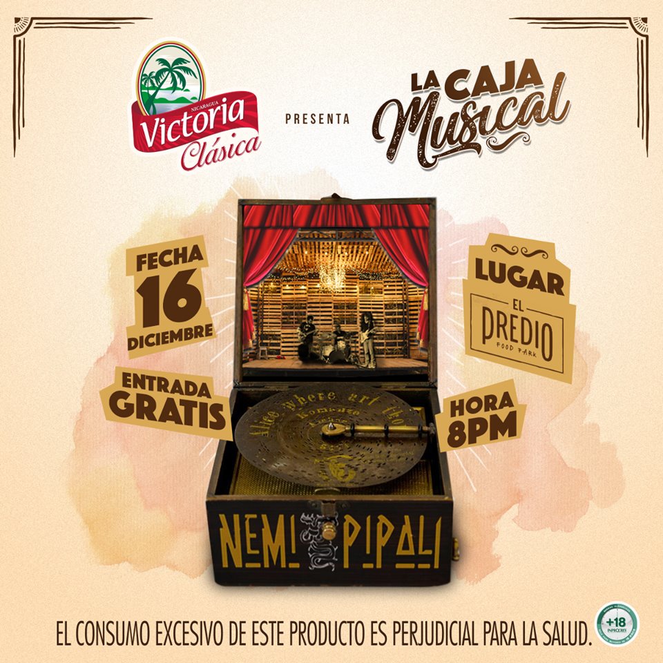 ¡Nos vemos mañana en El Predio a partir de las 8pm! Entrada: Gratis.
<a href="/RicardoWheelock/">Ricardo Wheelock</a> <a href="/VictoriaClasica/">Victoria Clásica</a>