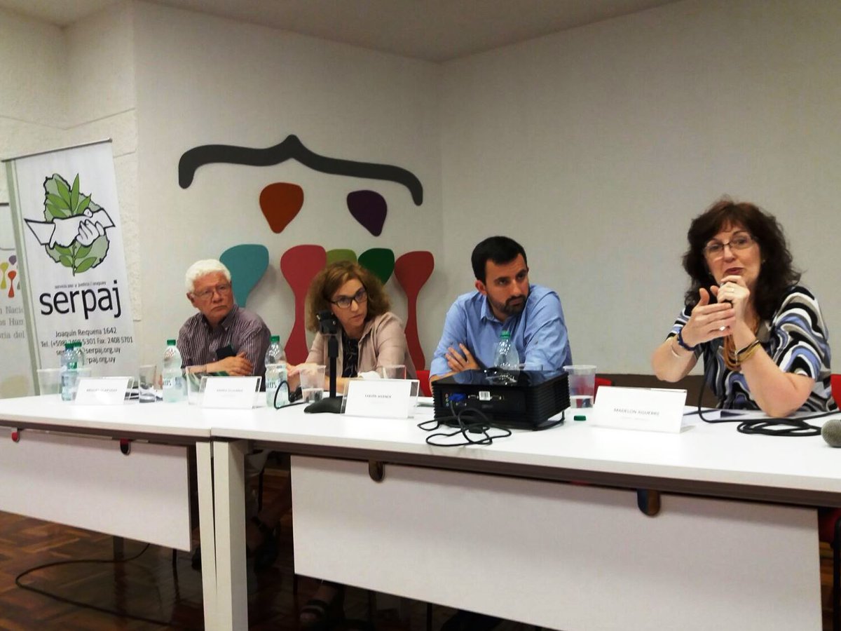 Las nuevas amenazas a los derechos humanos. <a href="/Serpaj_Uruguay/">Serpaj Uruguay</a> presentó su último informe anual en la @INDDHH_Uy. Lee el informe completo y mirá la presentación goo.gl/UugZKQ