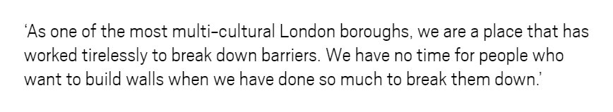 PrisonPlanet's tweet photo. If you have no time for people who want walls, why are walls and barriers being built on London bridges &amp; at Christmas markets? 🤔 https://t.co/xlCeJ587Wz https://t.co/eSfN6mh3Mo
