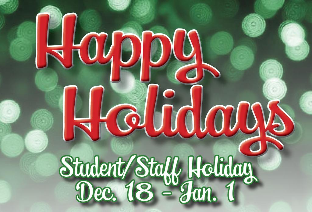 Beaumont ISD on Twitter "BISD will be closed for Winter Break