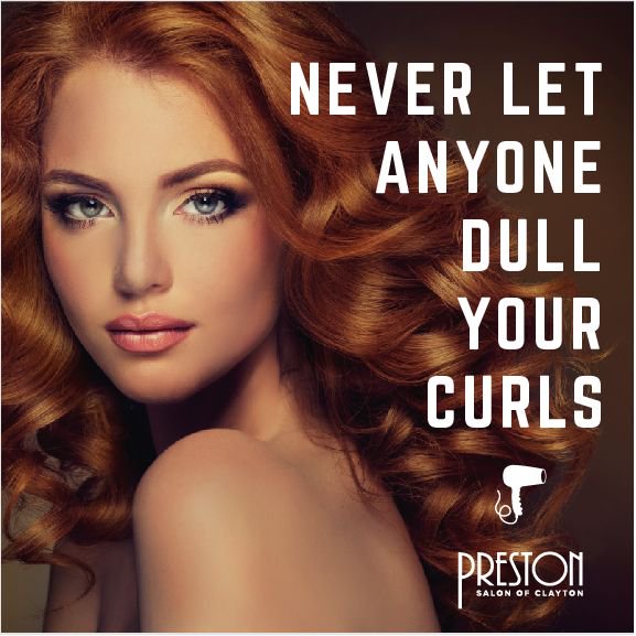 PrestonSalonSpa's tweet photo. Big hair. Big dreams. ✨ https://t.co/Zq1Pjhm30N