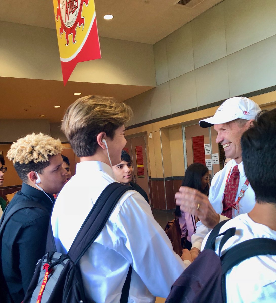 PDHS_Historian's tweet image. THANK YOU MR. HICKS!! We will miss you❤️💛 #AlwaysAnAztec