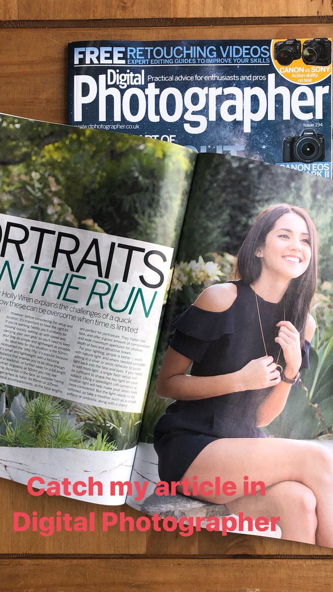 holly_wren's tweet photo. Got a little 12 pager in Digital Photographer, if you want to learn how I take portraits on the run πββοΈ #workingpro #photographer #portrait #digitalphotographer https://t.co/jEFxNi10DH