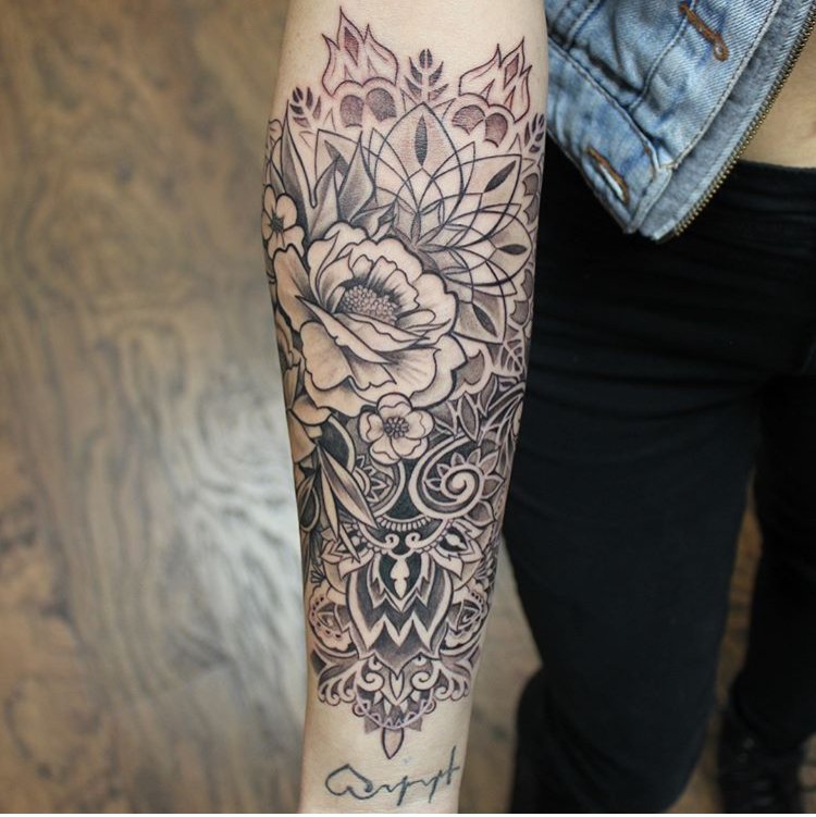 101 Best Floral Mandala Tattoo Ideas That Will Blow Your Mind!