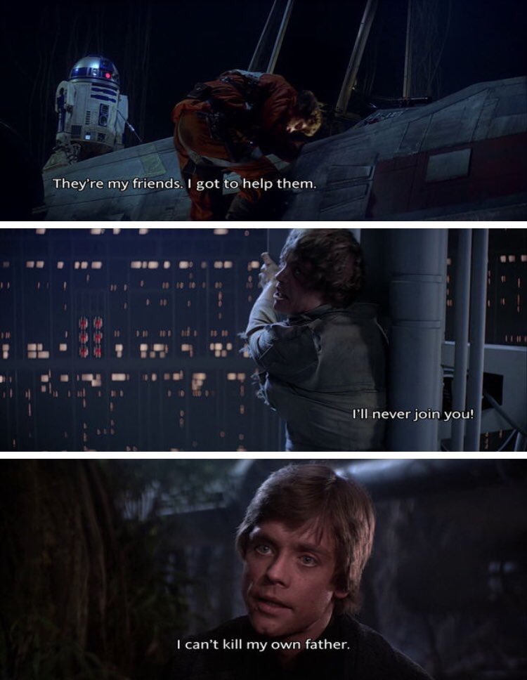 peracbeth's tweet image. This is Luke Skywalker