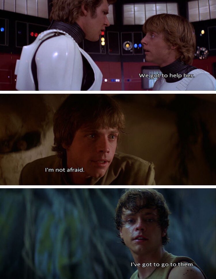 peracbeth's tweet image. This is Luke Skywalker