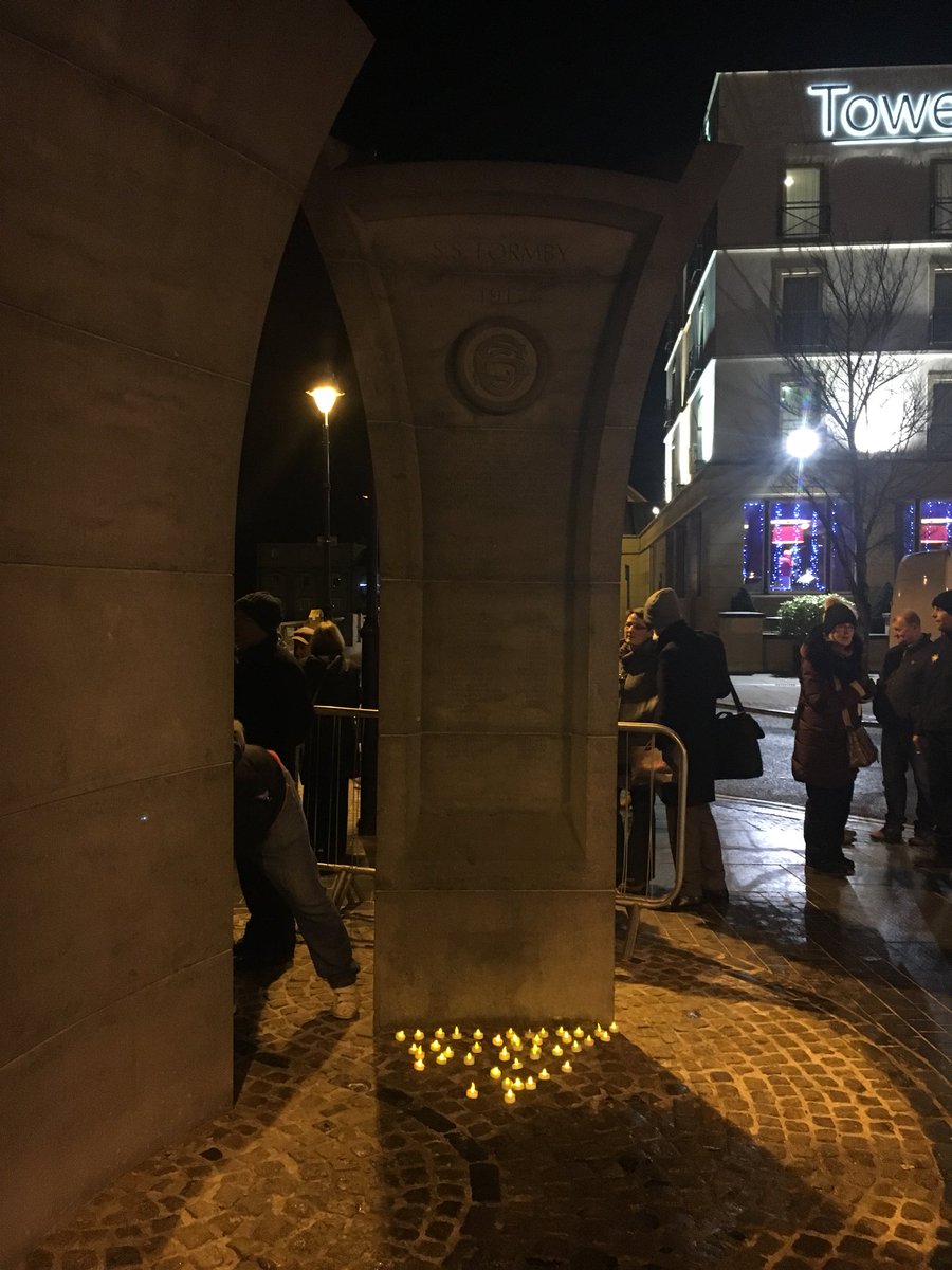 FriendnFoe1916's tweet photo. Well Done to @WFORD_Treasures on organising a well attended #Candlelight #Vigil at #SSFormby #SSConingbeg #Memorial @WaterfordCityCt made special with piping of #PatMurphy @dlscouts https://t.co/8MUczEAIj2