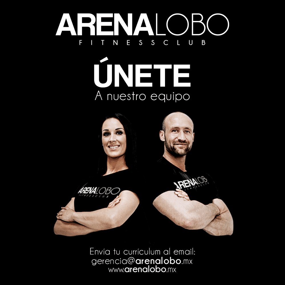 En Arena Lobo Fitnessclub por apertura solicitamos personal comprometido y certificado en distintas áreas.
Envía tu CV al correo gerencia@arenalobo.mx

+INFO. (618) 129 59 01 ext. 165 arenalobo.mx
#ArenaLobo #Fitnessclub #Estaenti