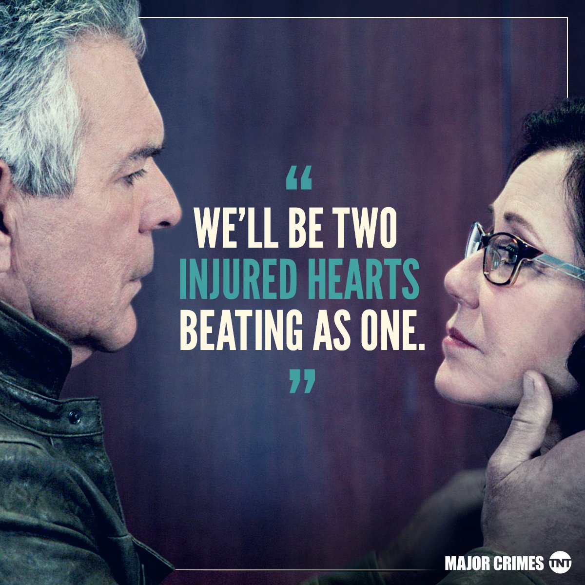 MajorCrimes_TV's tweet photo. True love. #MajorCrimes https://t.co/QQOT8Lj57y