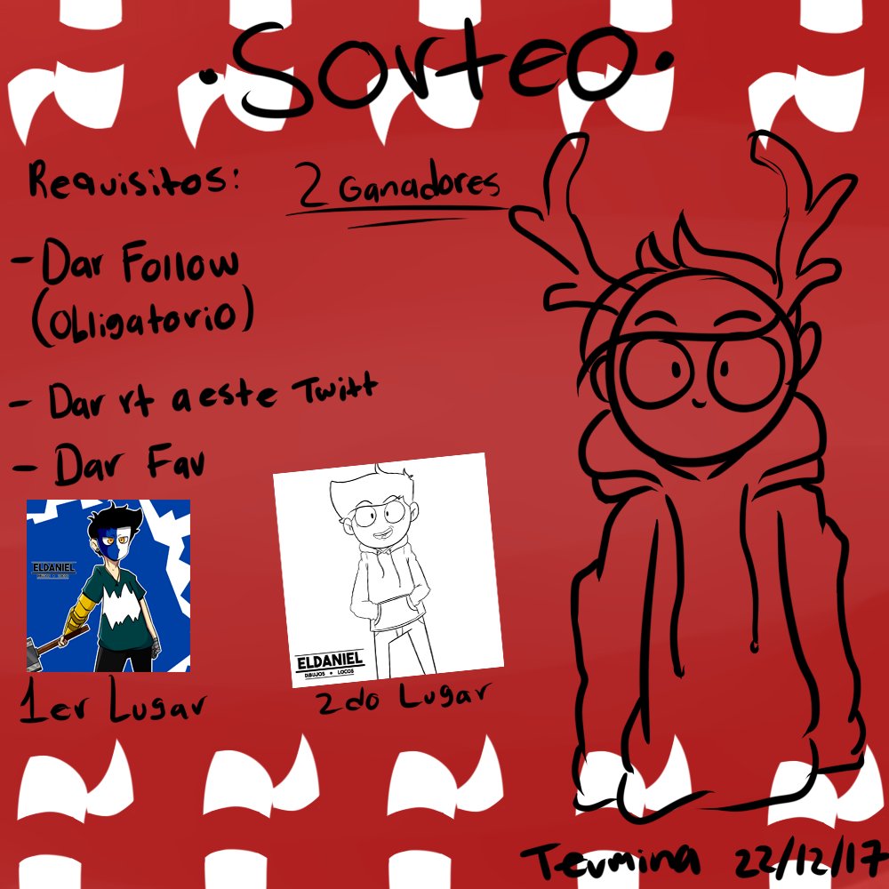 °Sorteo Navideño°
Sigan todos los pasos y suerte!! :D