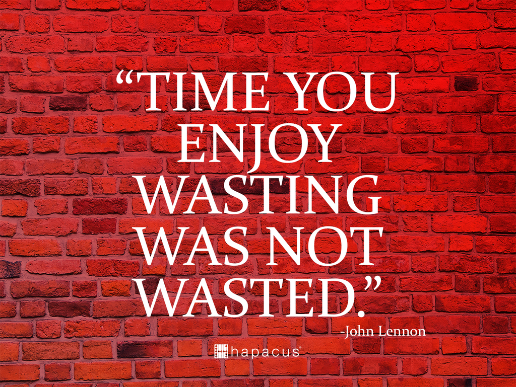 hapacusproject's tweet photo. The little "wasted" moments of happiness are as important to our health as the big moments. https://t.co/qjOKsYiyCi