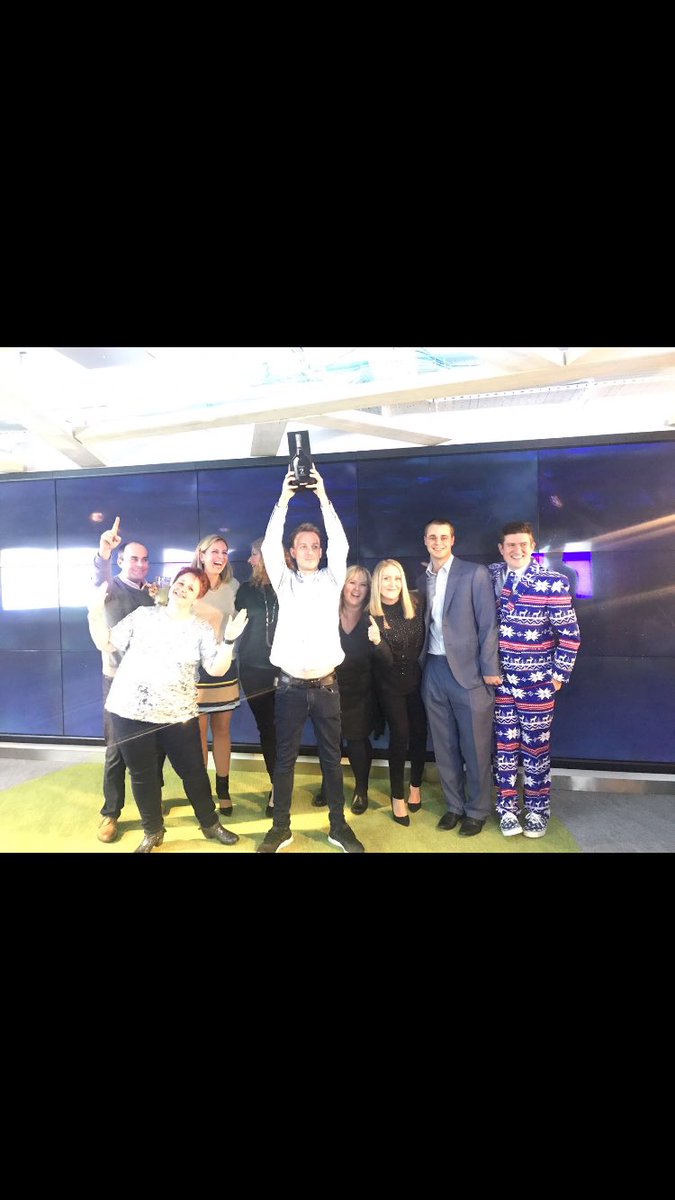 ABCEventsLtd's tweet photo. Great picture of the winners who competed in our #New #BigMixUp interactive game show at our clients #ChristmasParty last night. Great #EveningEntertainment option for any #CorporateEvent https://t.co/JOl5lleCEk