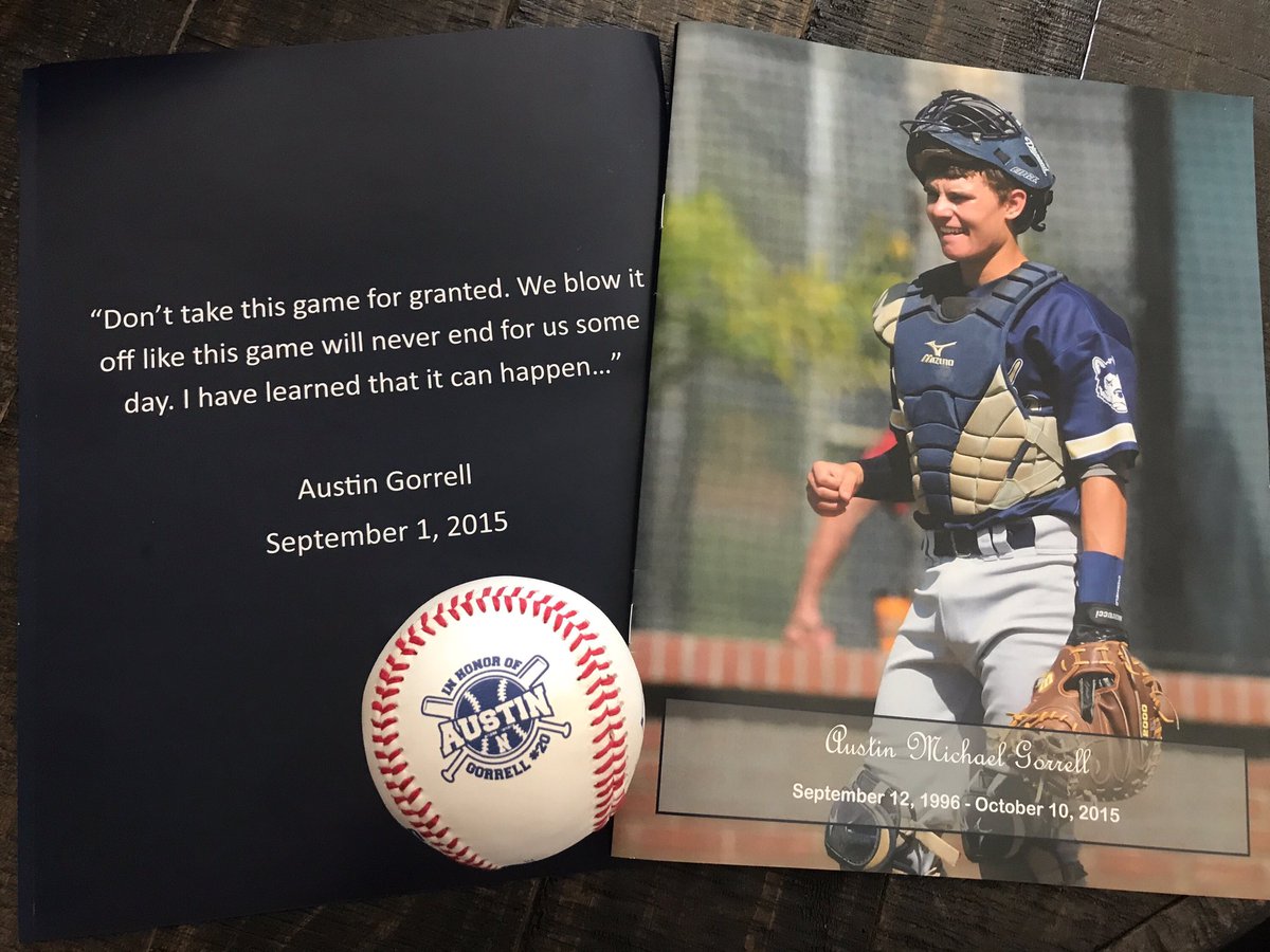 TheValleyNews's tweet photo. HS Baseball: Local teams honor past player, compete in 3rd annual Austin Gorrell Memorial Tournament - ... https://t.co/qsy1OUU5Dq