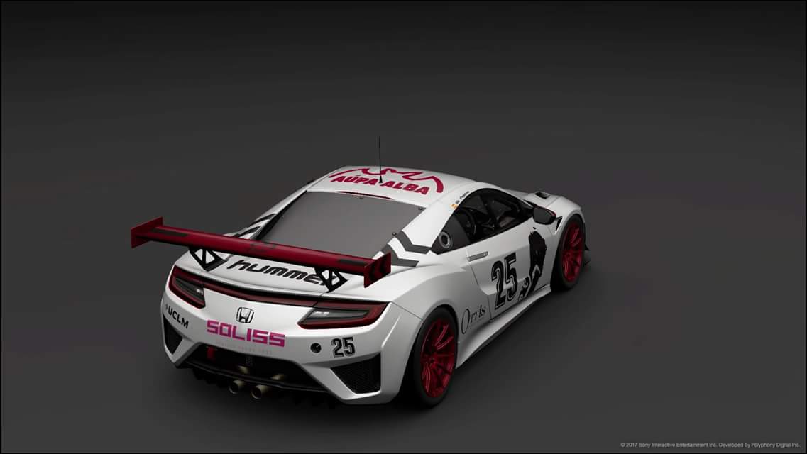 PetiAlbacete's tweet photo. @masquealba @5maseldescuento @AupaAlba_Onda Diseño de coche de carreras inspirado en el @AlbaceteBPSAD 🏆 https://t.co/c599DebPly