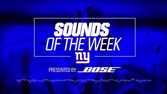 .@Bose Sounds of the Week as Big Blue gets ready to take on the Eagles. https://t.co/i8mcHRFvzY