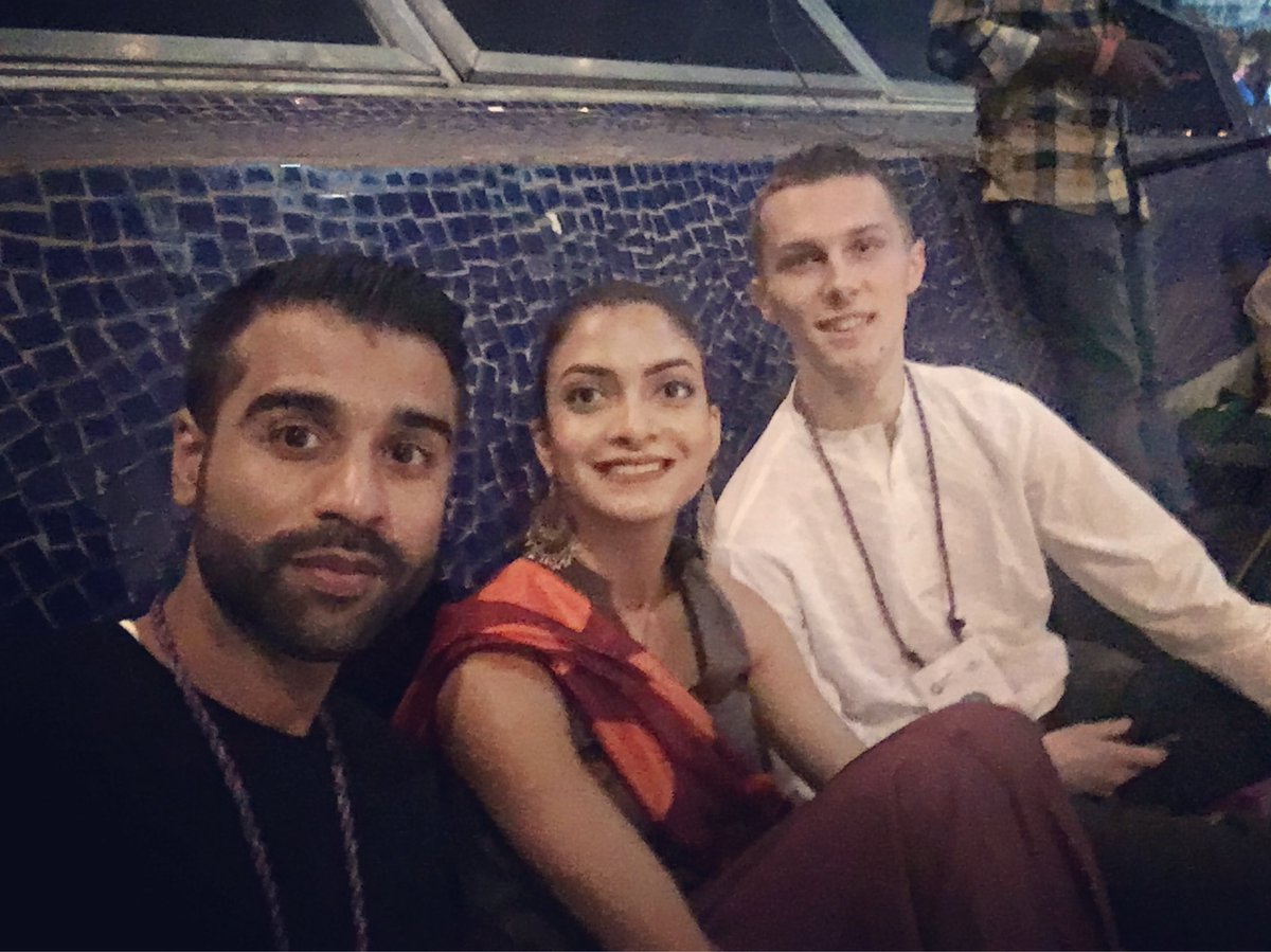 VidyaPatel96's tweet image. The ‘About The Elephant’ team! We’ve all made it to Goa...now performance time of  ‘About The Elephant’ Mon 18th &amp;amp; Tue 19th December 6pm at the Kala Academy auditorium! Come and watch if you’re around town...  #chanceupon  #sampad @sampad @serendipityartsfestival @shammipithia