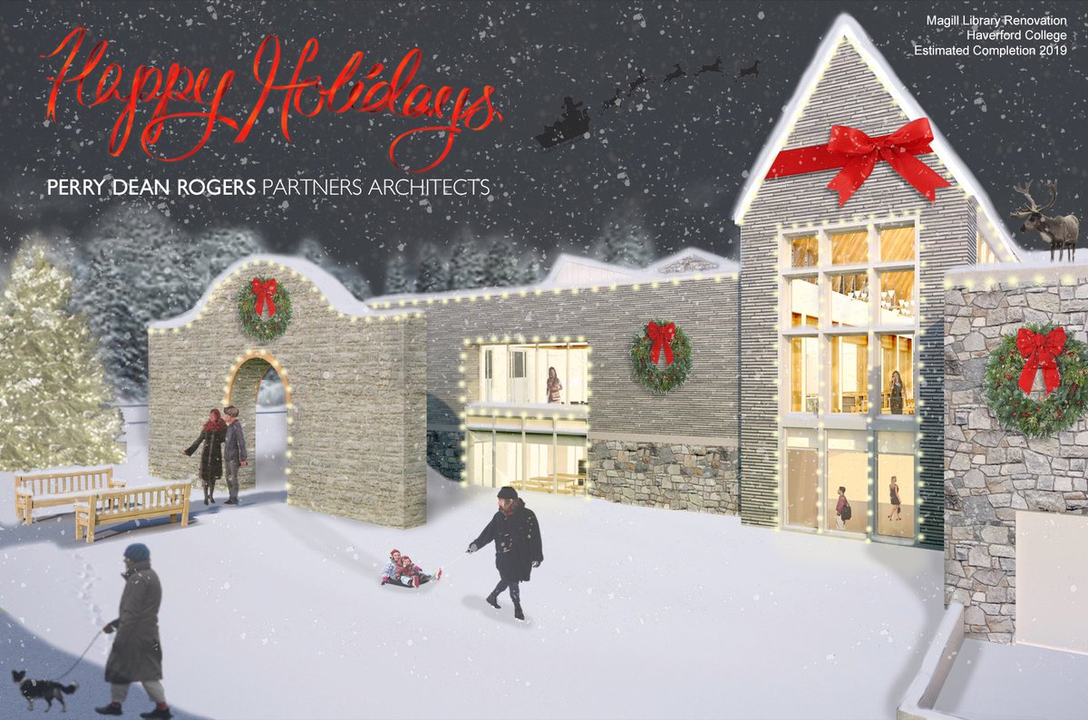 Happy Holidays from Perry Dean Rogers! Here's a sneak peek at our project <a href="/haverfordedu/">Haverford College</a>
